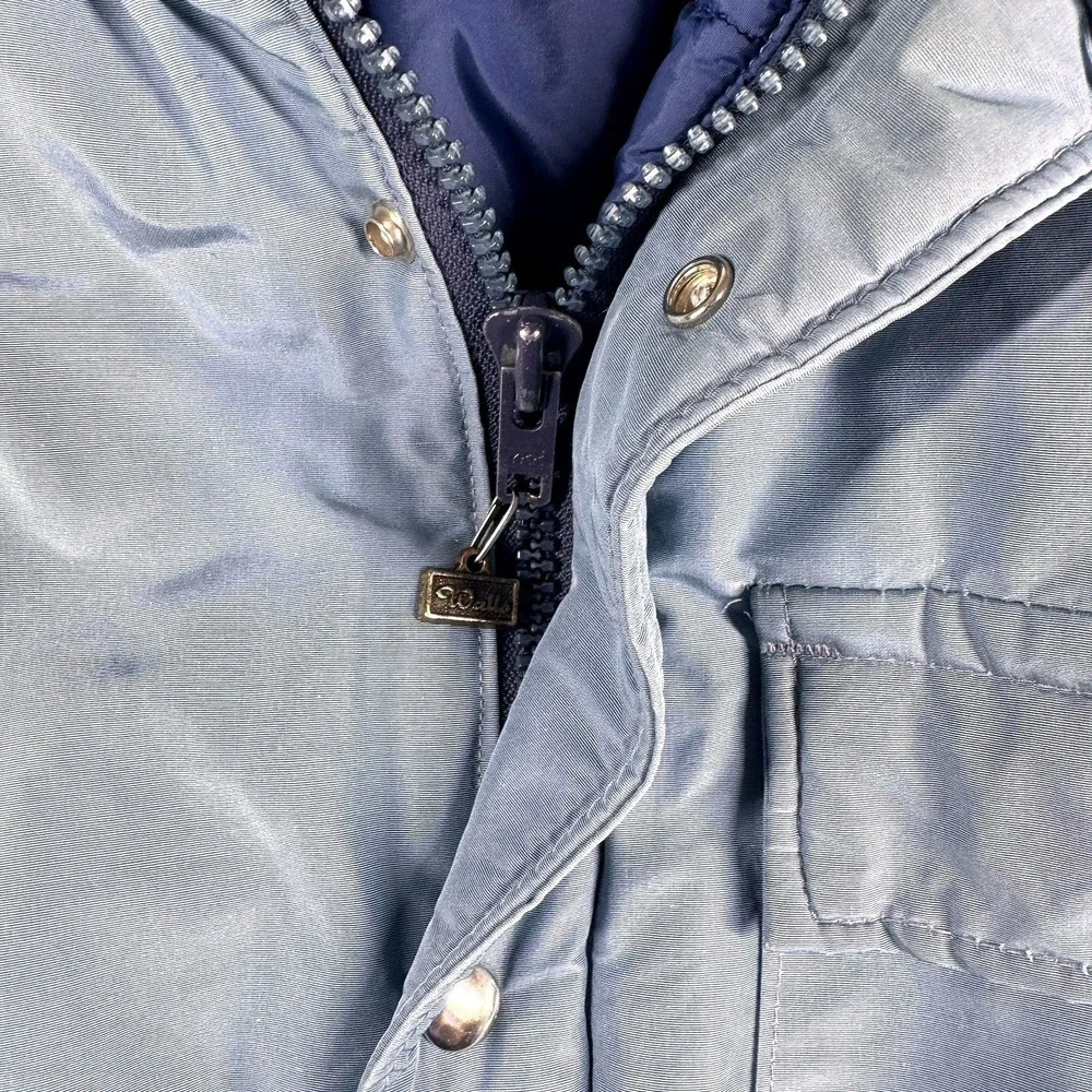 Vintage Walls Blizzard-Pruf Insulated Work Jacket Blue Mens Large USA‎